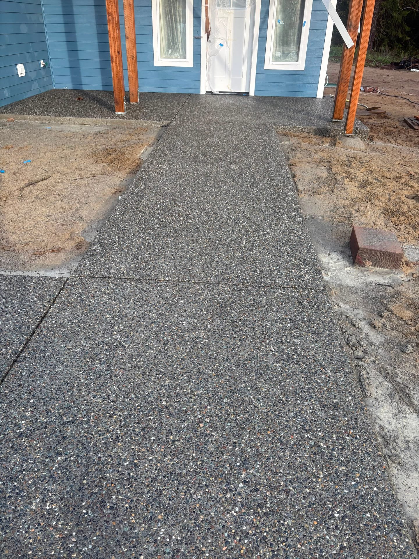 Concrete project completed by Farfan Concrete LLC